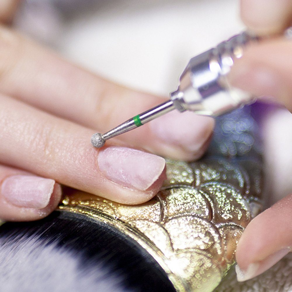 TolleTour Maniküre-Pediküre-Set Elektrische Nagelfräser Nagelfeile Maniküre Diamantschleifer