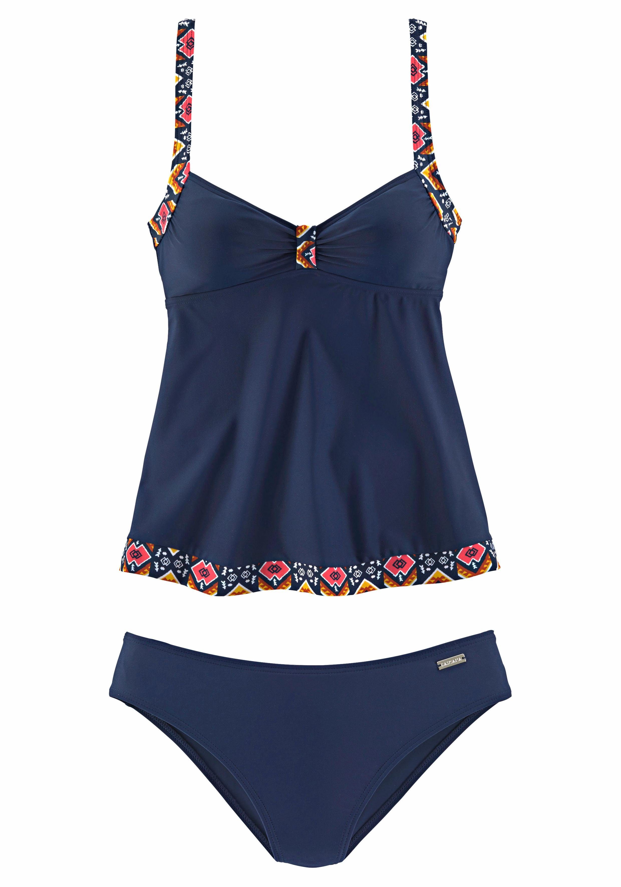 LASCANA Tankini in extralanger Form