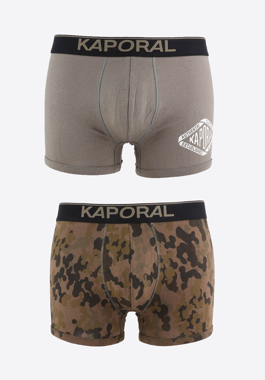 VINY   Coffret de 3 boxers kaki homme
