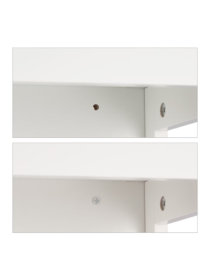 relaxdays Badezimmerschrank in Weiß - (B)30 x (H)144 x (T)30 cm günstig kaufen onesize