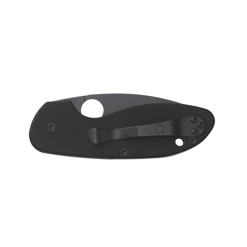 Spyderco Efficient black blade G10 C216GPBBK