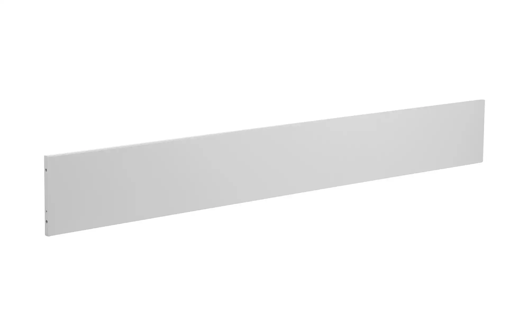 FLEXA Bett mit hinterer Absturzsicherung Flexa White