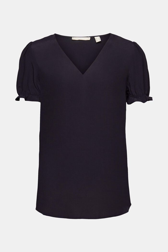 Bluse mit V-Ausschnitt