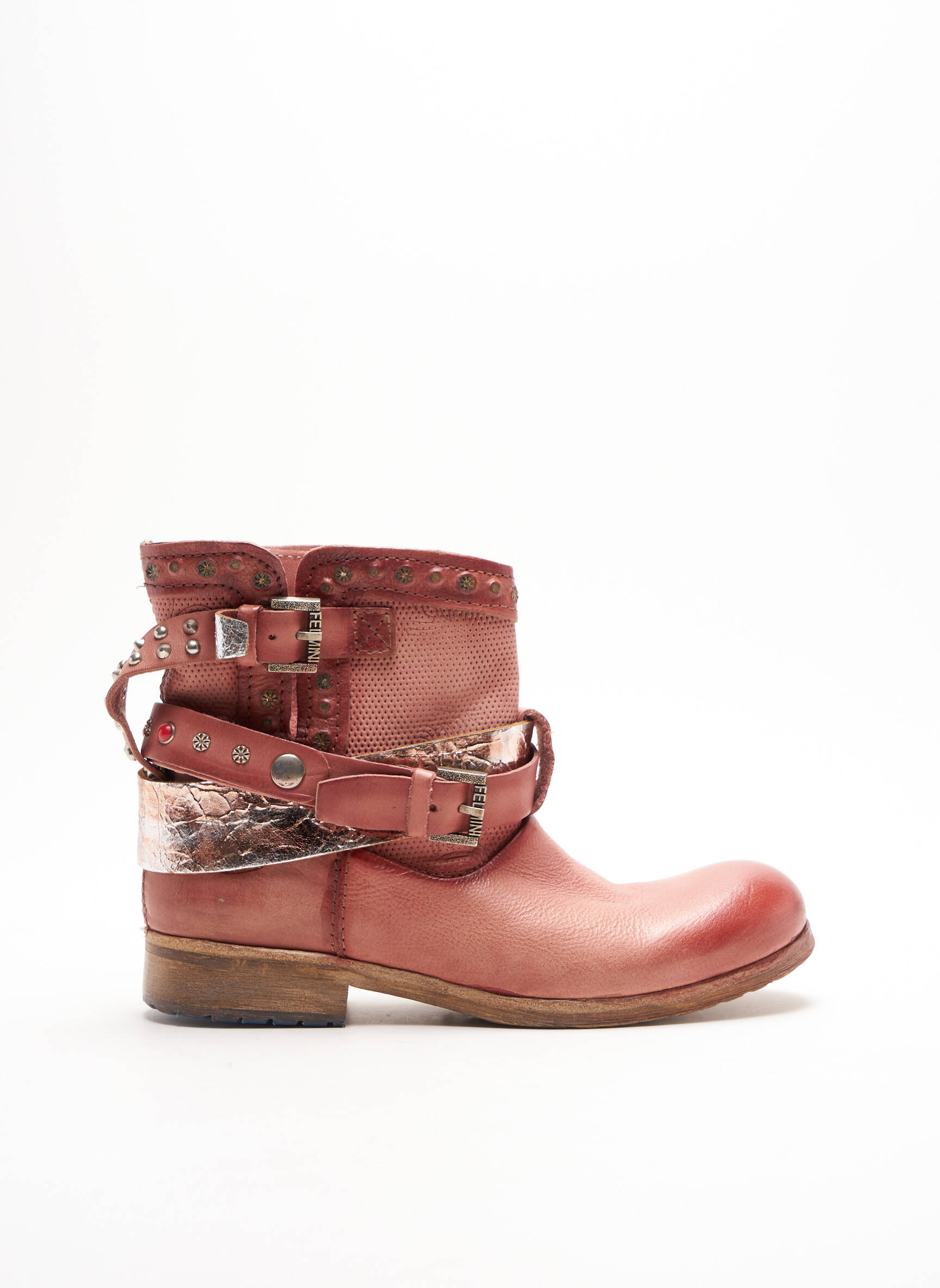 Felmini Bottines Femme couleur rose