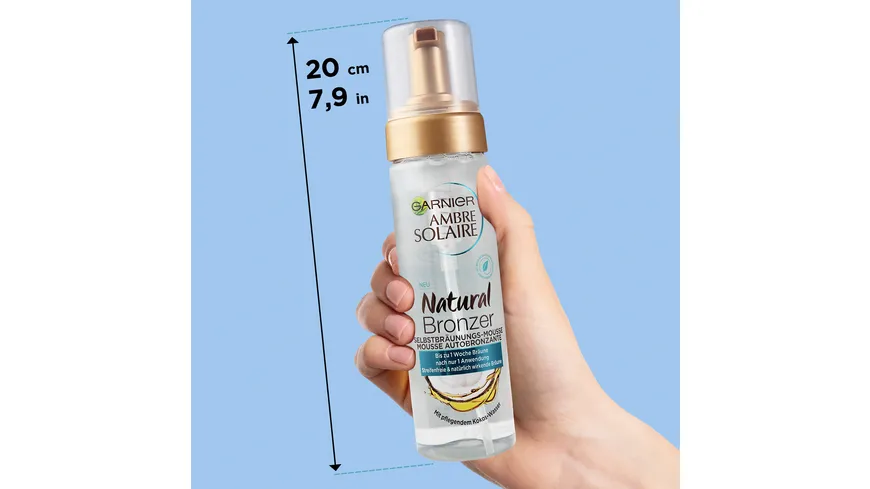 Garnier Ambre Solaire Natural Bronzer Mousse 200 ml