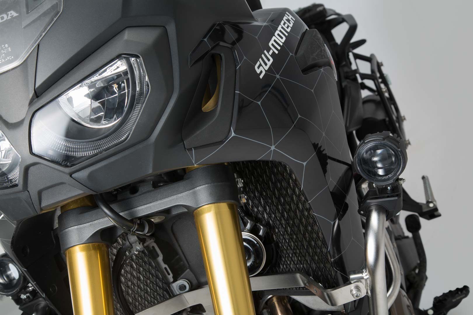 SW-Motech Motorrad-Additiv EVO Nebelscheinwerfer-Kit Universal - Schwarz. Mi