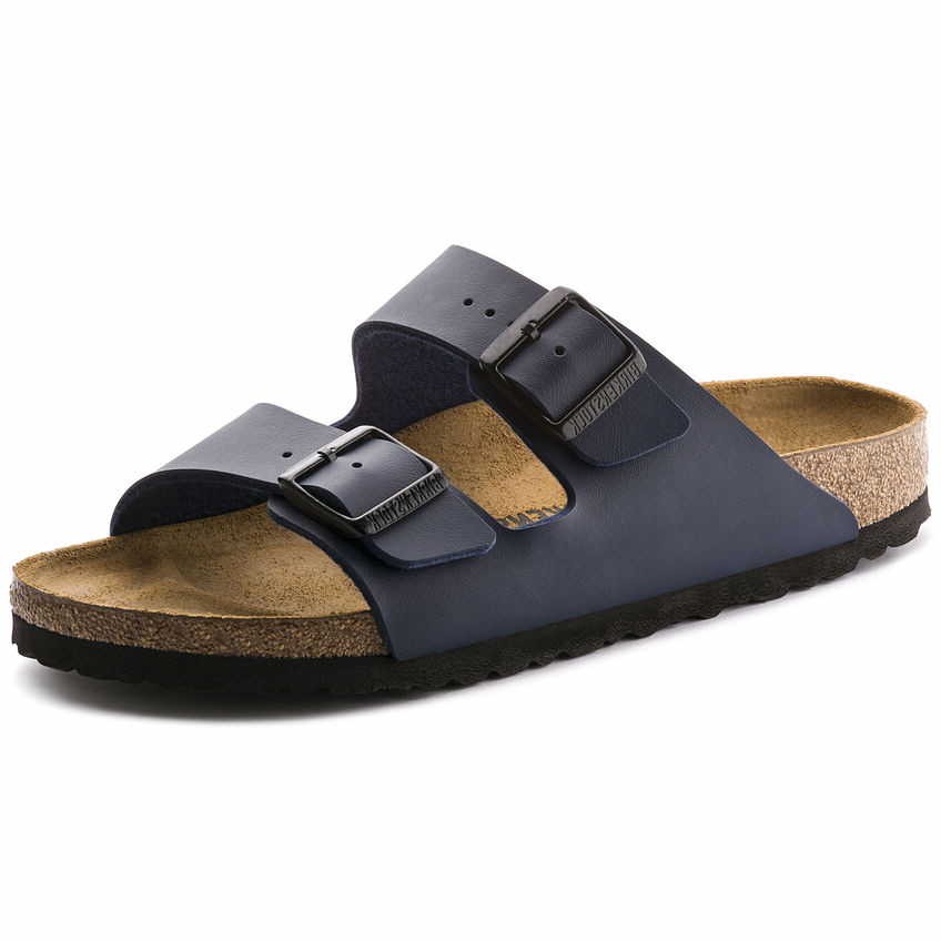 BIRKENSTOCK Pantoletten blau Arizona
