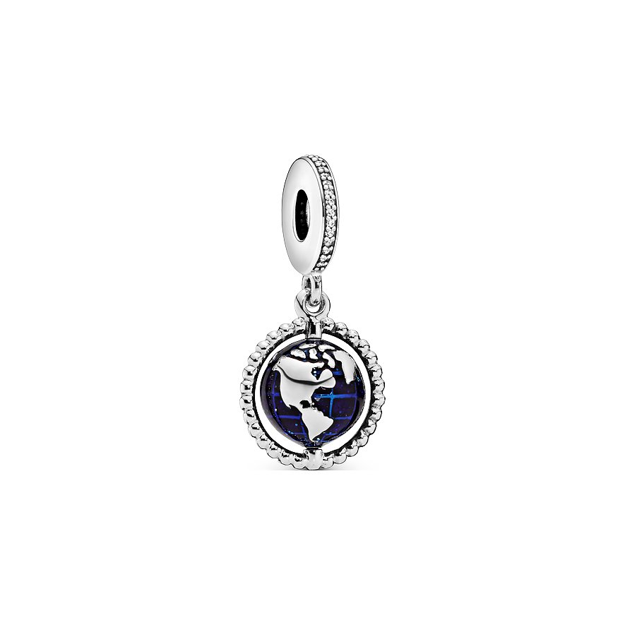 Pandora Charm Moments Drehender Globusr