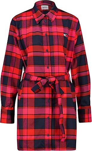 TOMMY-JEANS Damen Kleid CHECK