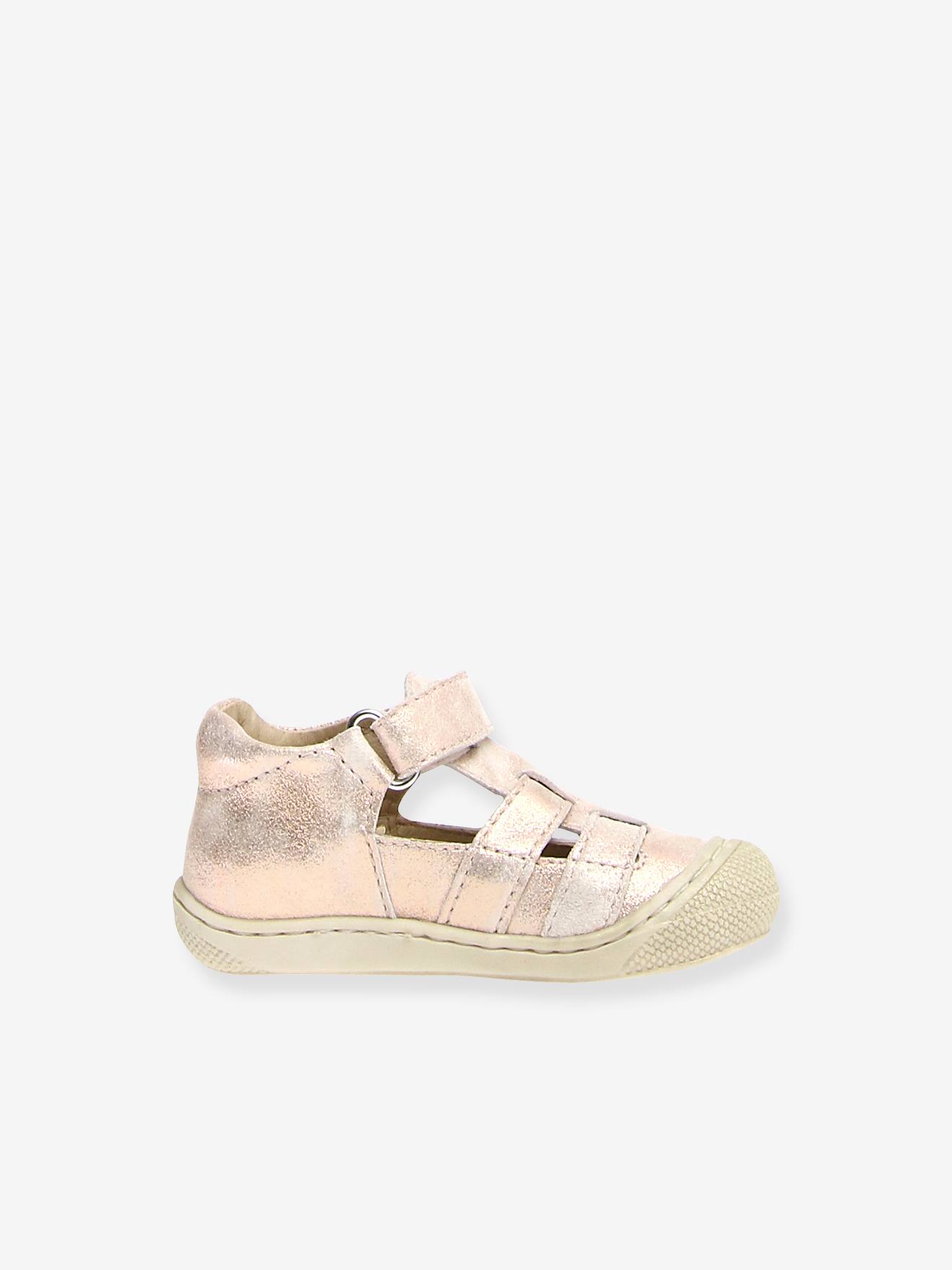 Naturino Baby Lauflern-Sandalen Bede NATURINO - rosa