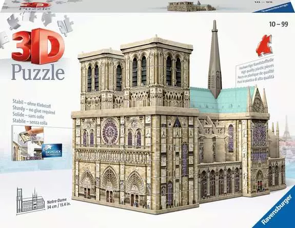 3D Puzzle Notre Dame
