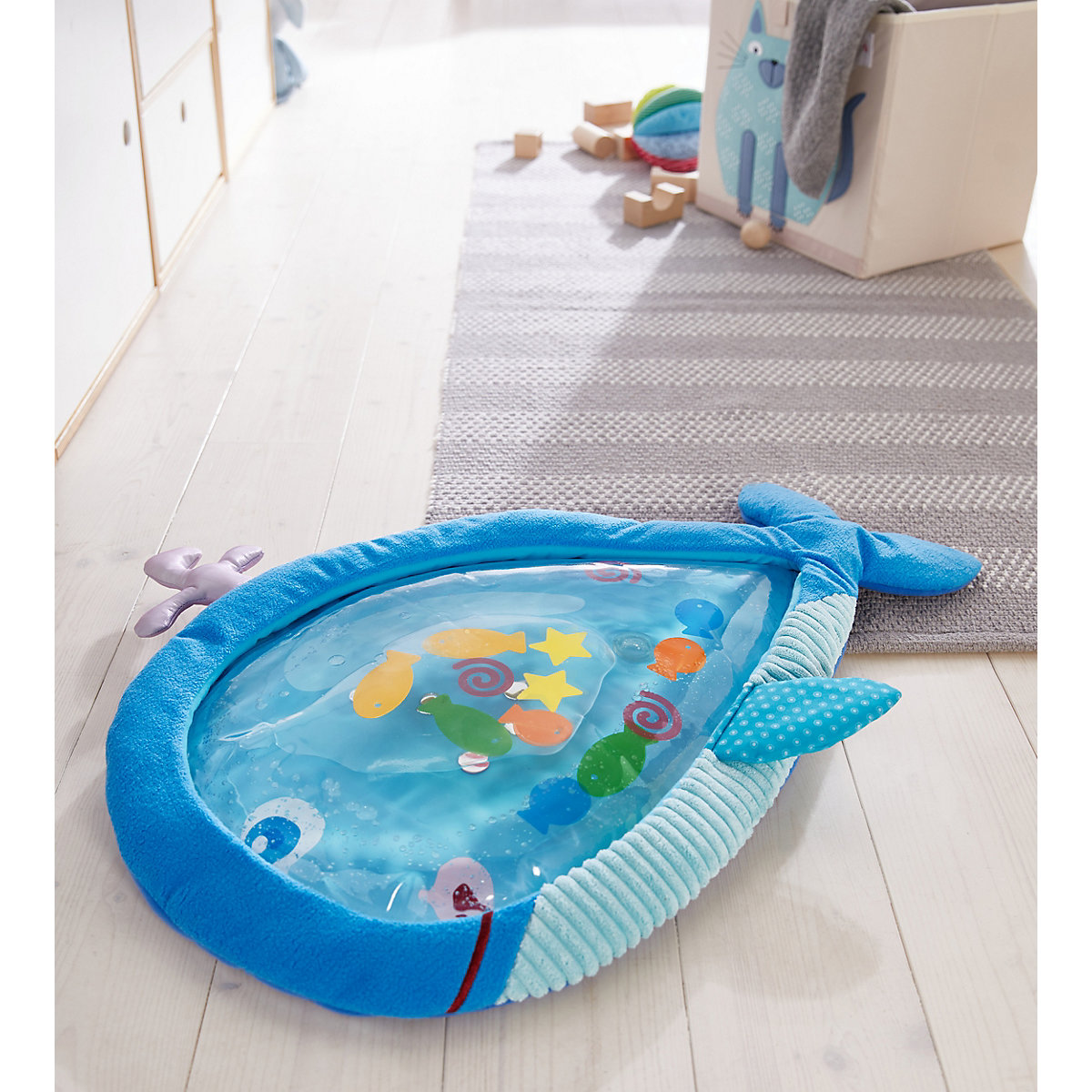 HABA 305557 Wasser-Spielmatte Großer Wal