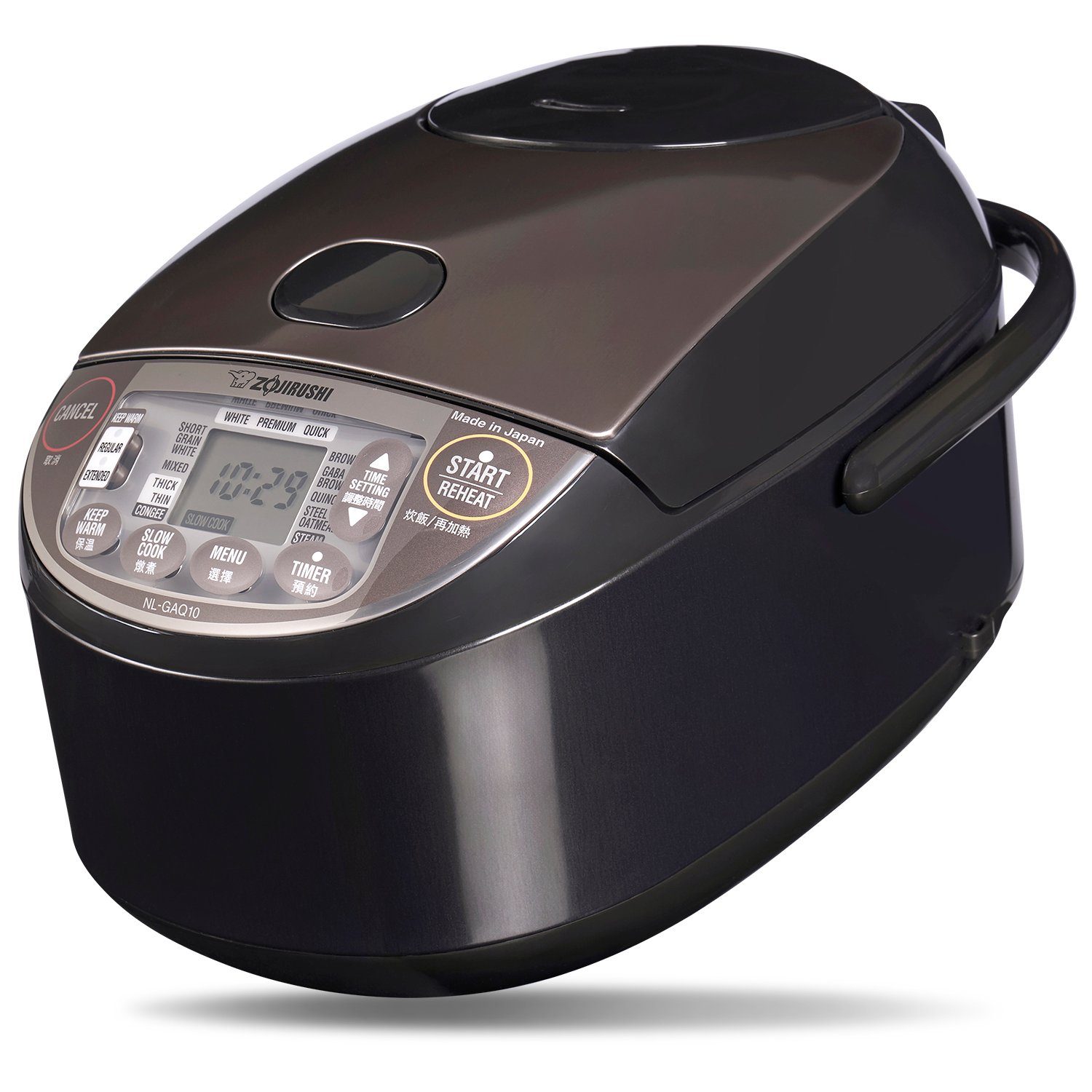 Zojirushi Reiskocher NL-GAQ10, 610,00 W, Dämpffunktion, Fuzzy Logik Technologie