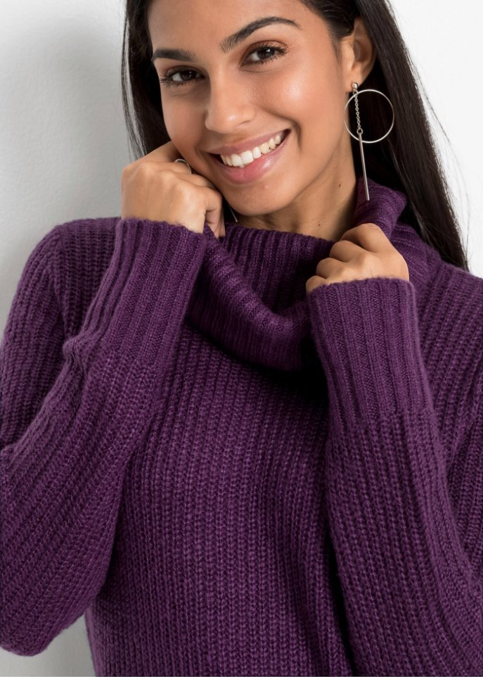 Long-Strickpullover