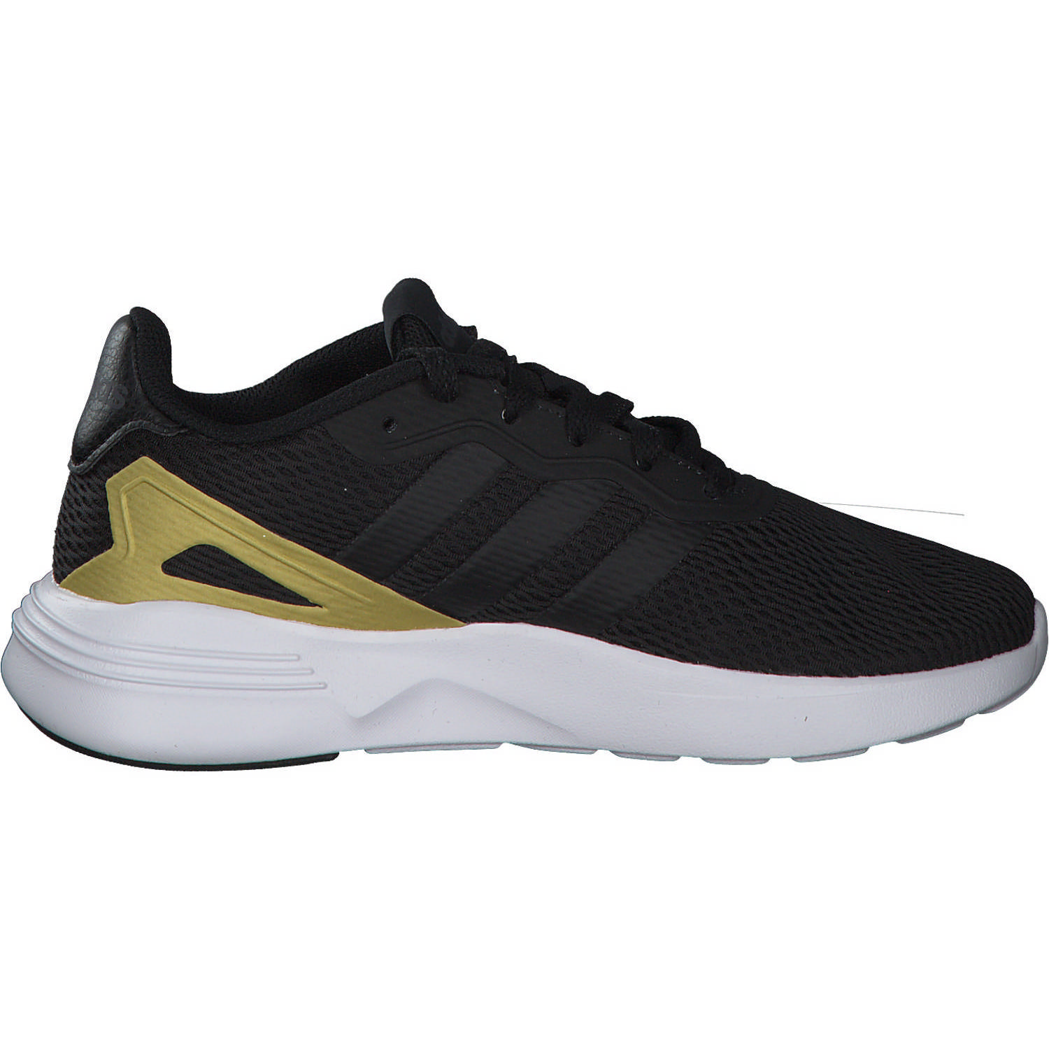 Adidas Core Nebzed W, Sneakers Low, Damen, black/black/gold met