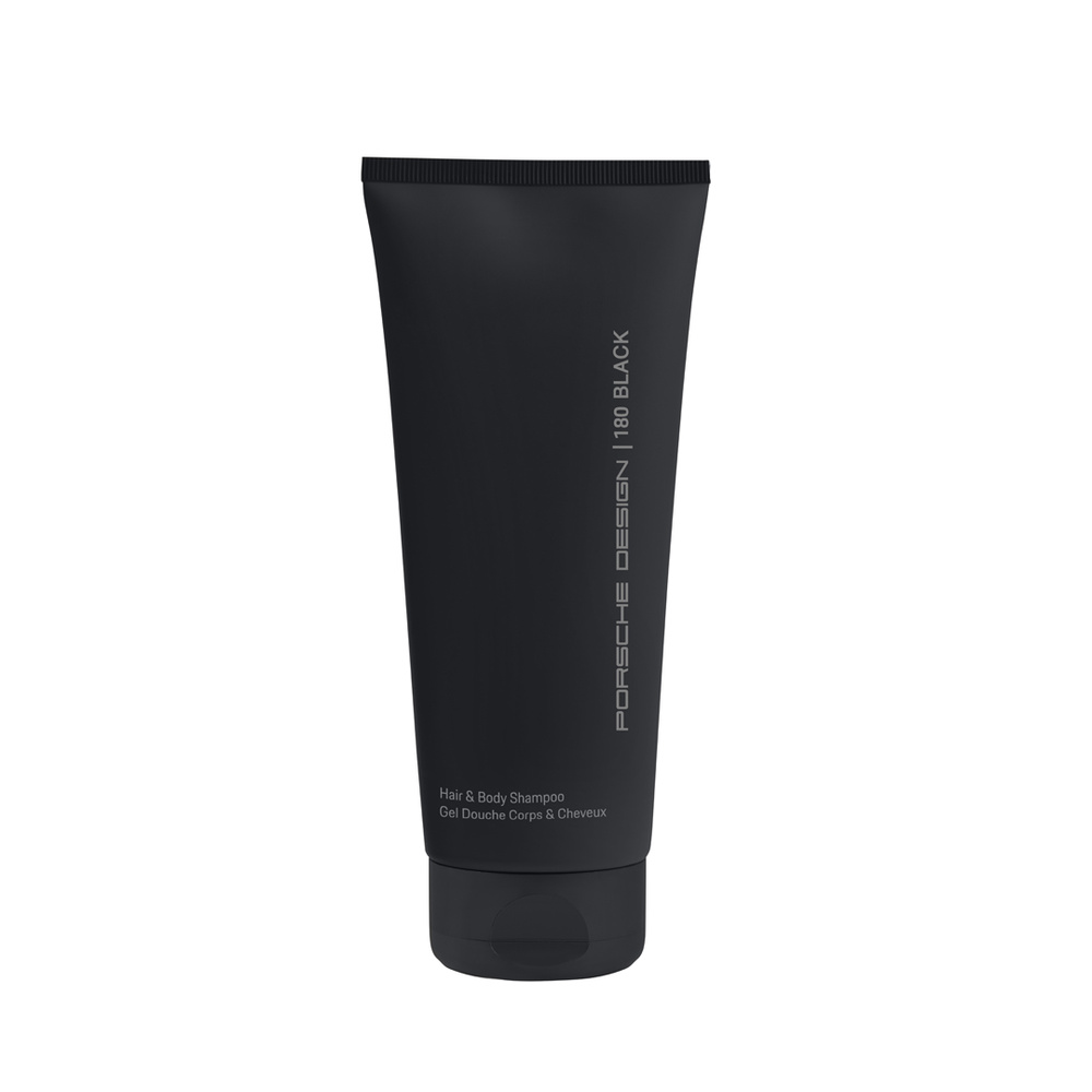 porsche design 180 Black Gel douche corps et cheveux