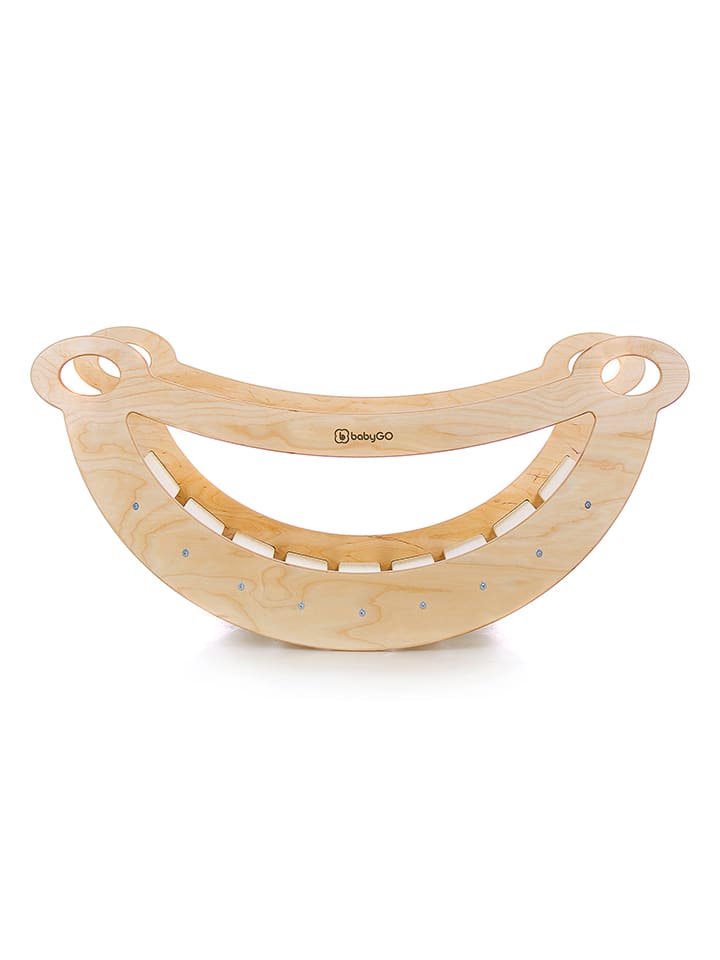 BabyGo Bogenwippe in Hellbraun - (B)110 x (H)30 x (T)41 cm - ab 3 Jahren günstig kaufen onesize