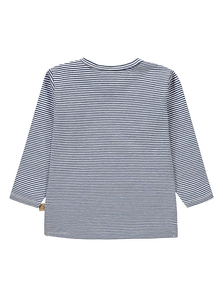 Mother Nature & Me Longsleeve in Blau/ Weiß günstig kaufen 86