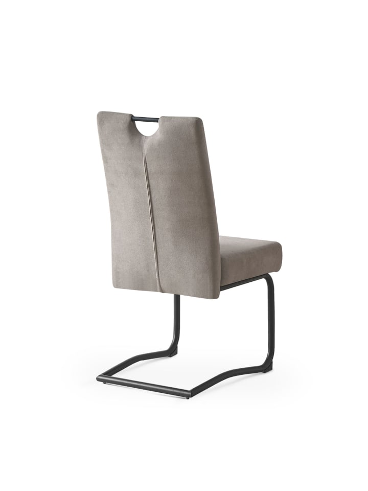 B&D Home 2er-Set: Esszimmerstuhl SOFIA in Grau - (B)48 x (H)96 x (T)60 cm günstig kaufen onesize