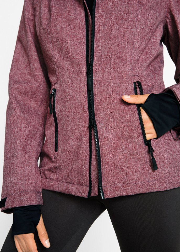 Outdoor-Funktions-Jacke mit Teddyfleece