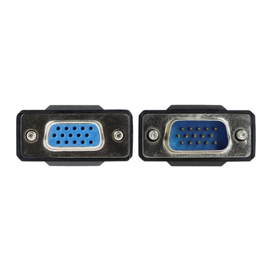 Cablu prelungitor VGA mascul la VGA mamă negru 2m EDENWOOD