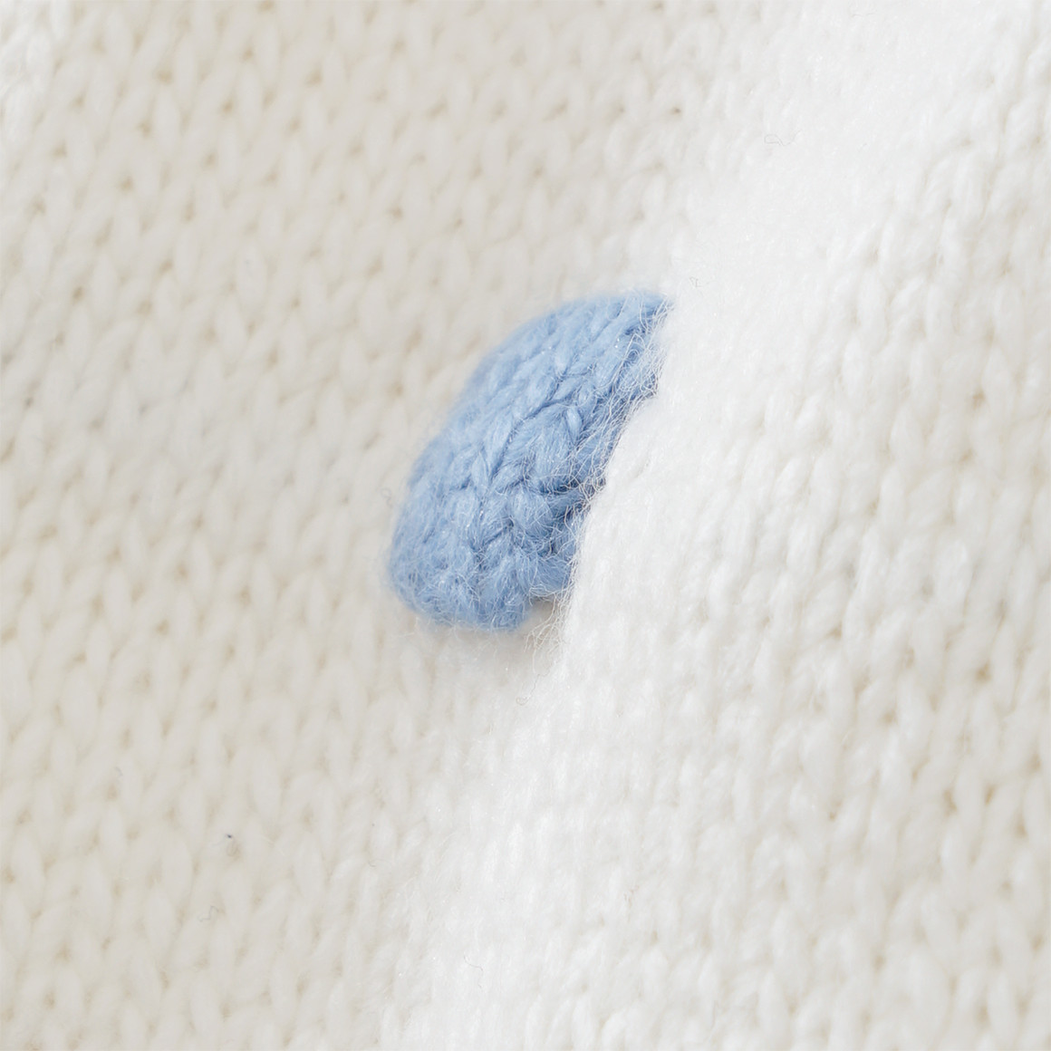 Baby Strickjacke mit Punkten
