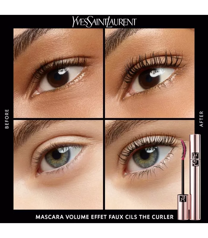 MASCARA VOLUME EFFET FAUX CILS THE CURLER Courbe & volume. Effet recourbe cils.