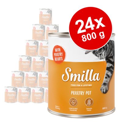 Sparpaket Smilla Geflügeltöpfchen 24 x 800 g