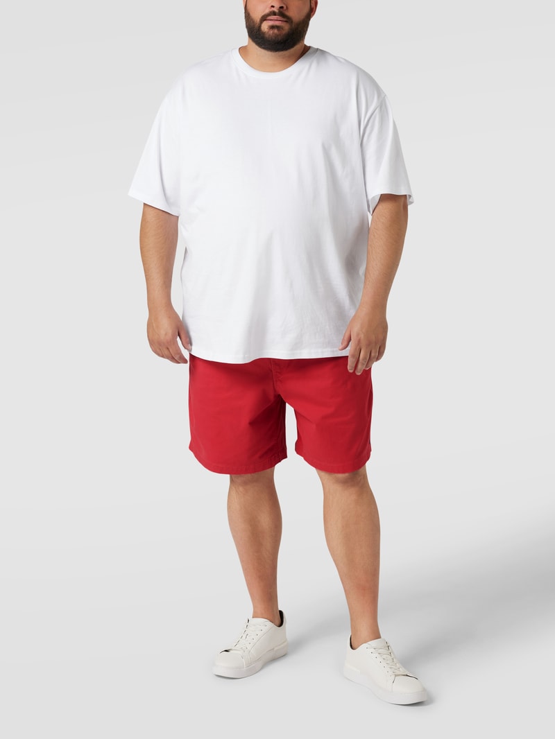 PLUS SIZE Shorts im Regular Fit in rot