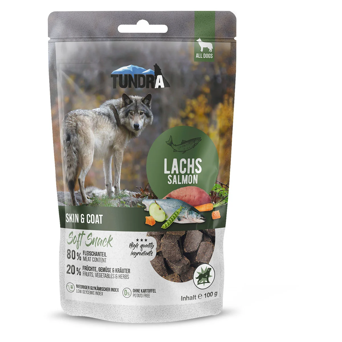 Tundra Dog Snack Skin & Coat Lachs günstig kaufen bei ZooRoyal