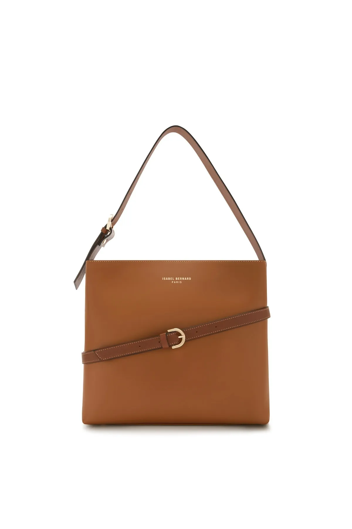 Isabel Bernard  Isabel Bernard Honoré Schultertasche kognak
