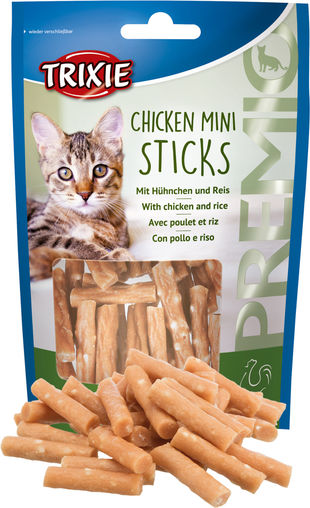 Trixie Snacks Trixie Premio Chicken Mini Sticks, 6 x 50 g