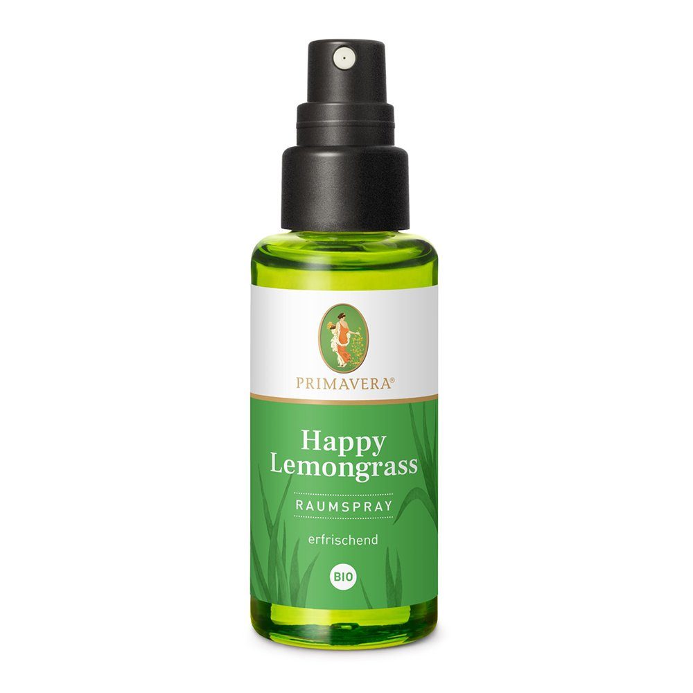 Primavera Life GmbH Raumduft HAPPY LEMONGRASS Raumspray Bio, 50 ml