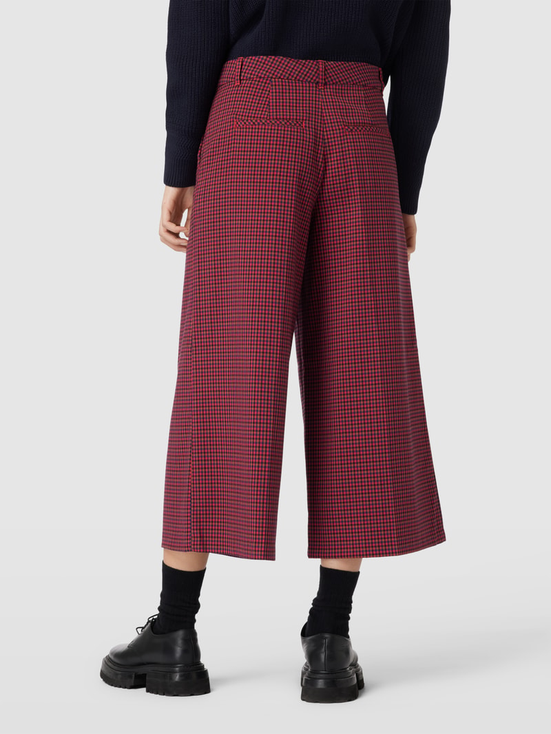 Hose mit Allover-Muster in pink