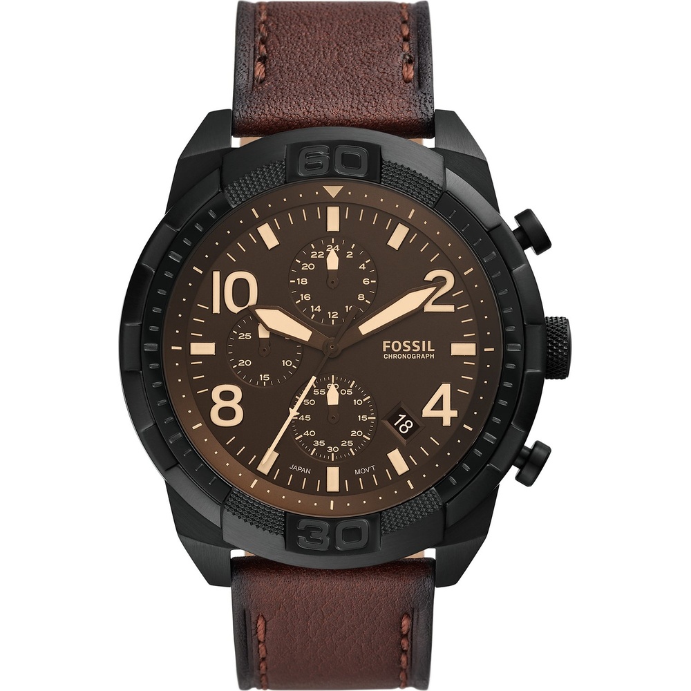 Fossil Chronographe Acier inoxydable Montre