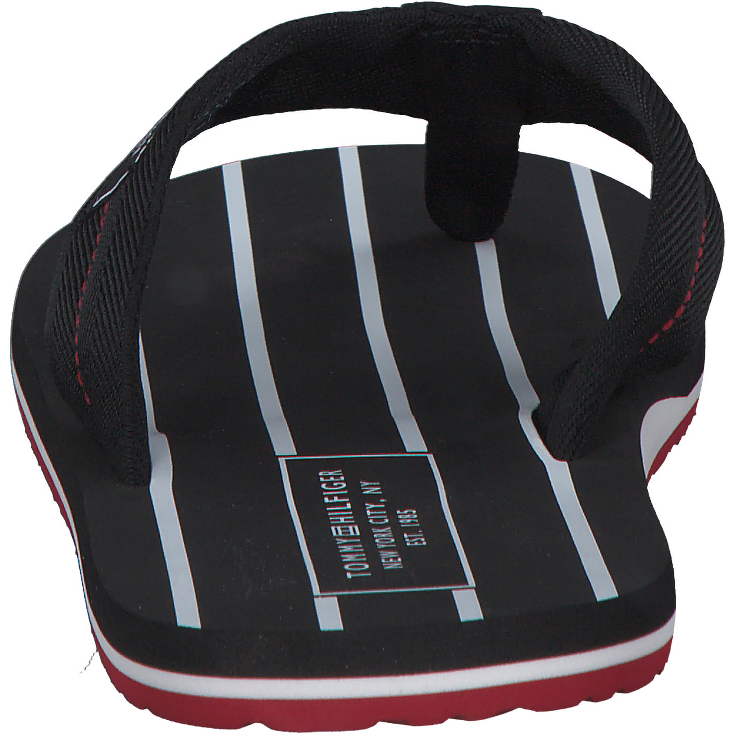 Tommy Hilfiger FM0FM04470, Zehentrenner, Herren, black