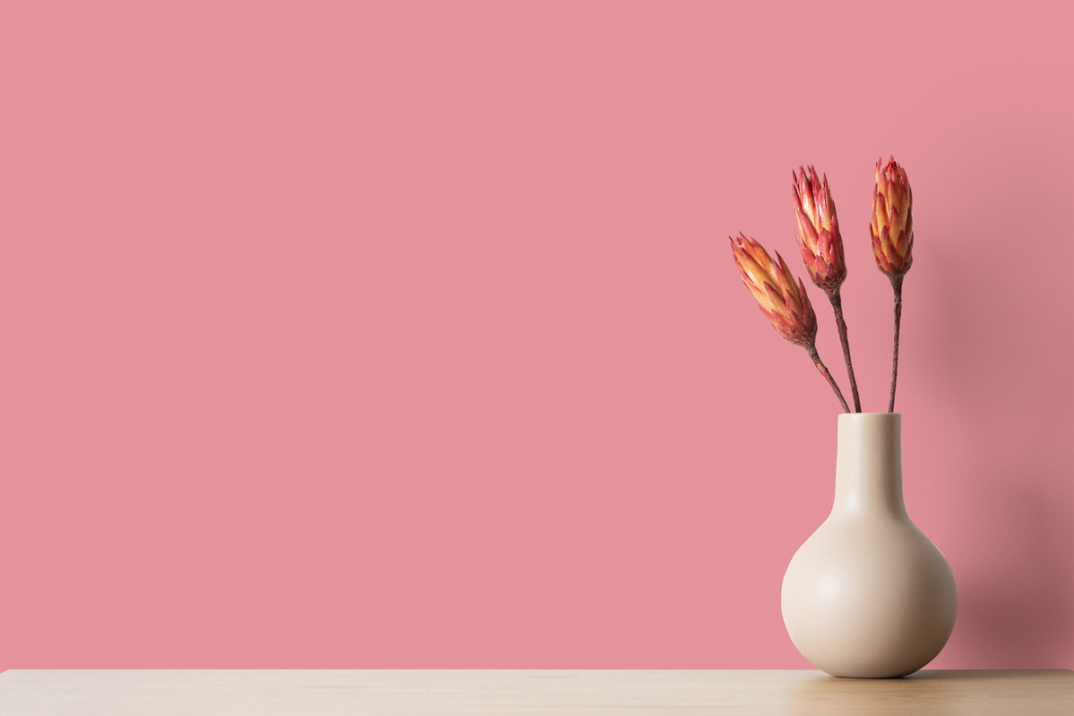 AS Creation A.S. Création - Wandfarbe Pink 