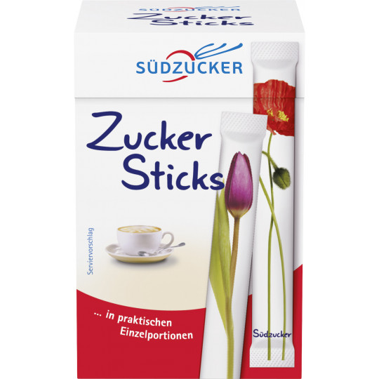 Südzucker Zucker Sticks 50ST 250G