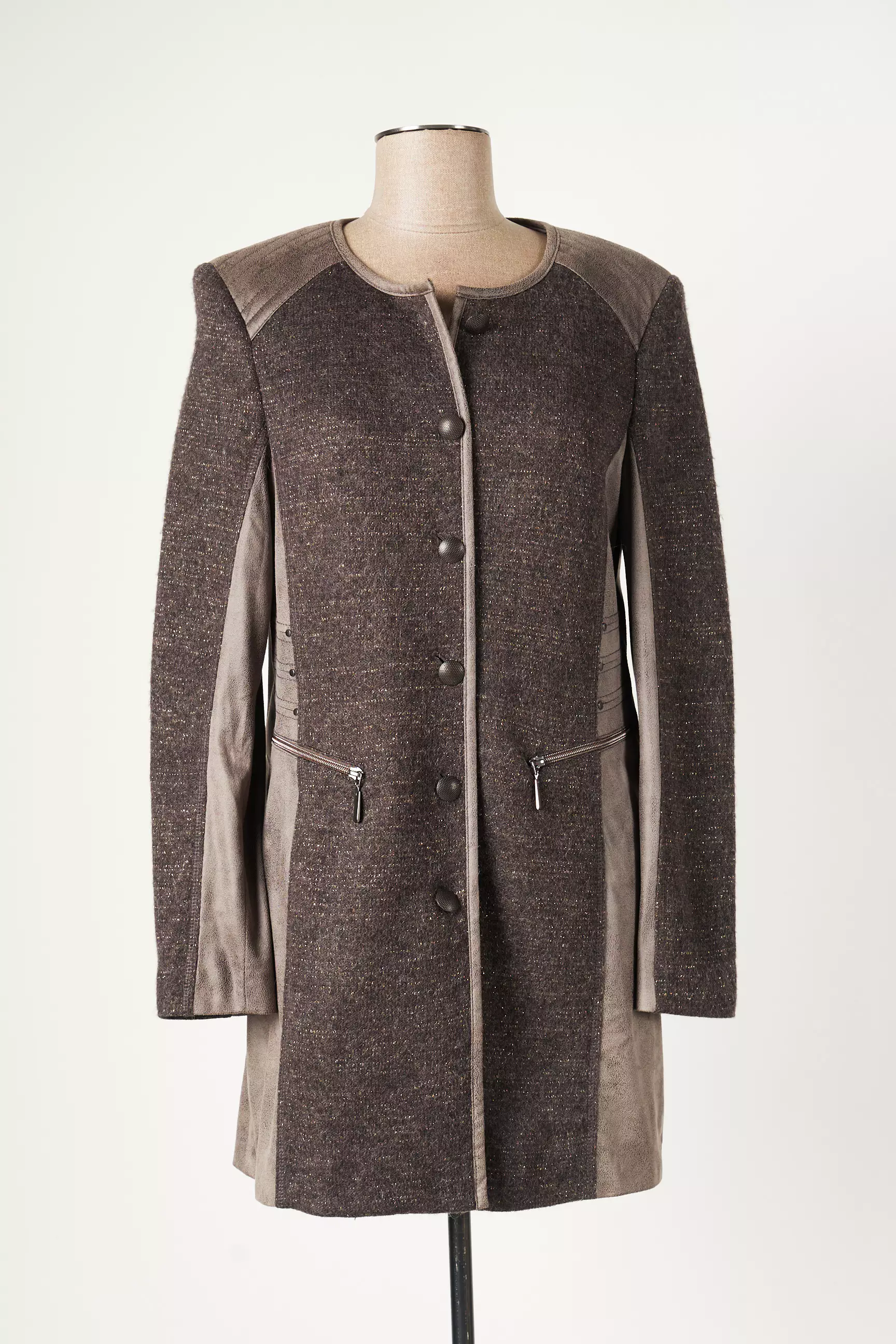 Gelco Vestecasual Femme couleur gris