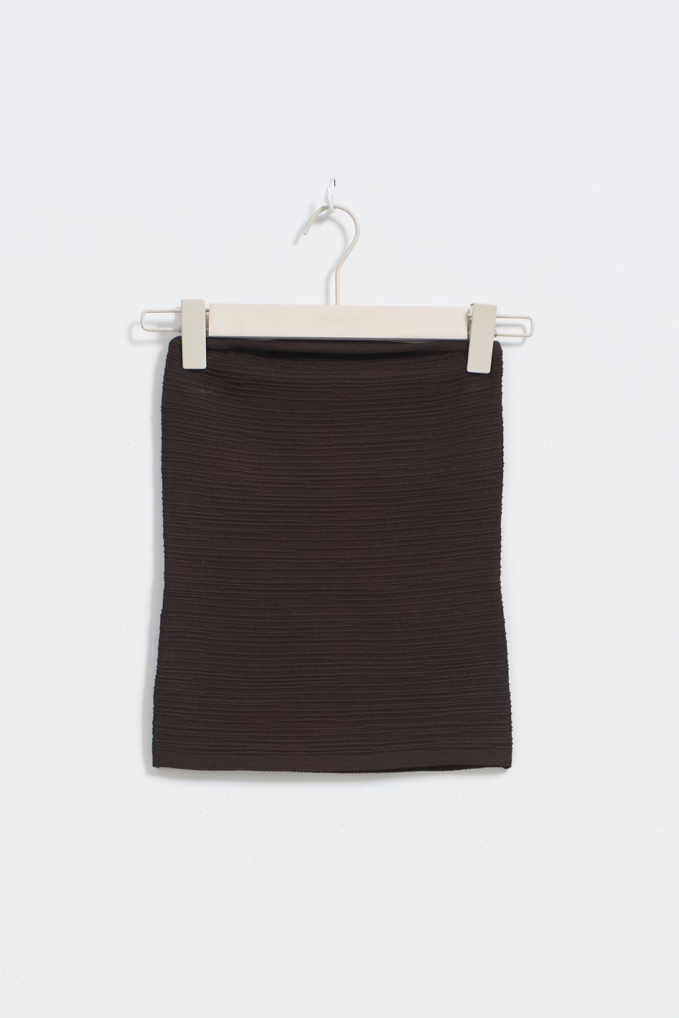 Knitted tube top