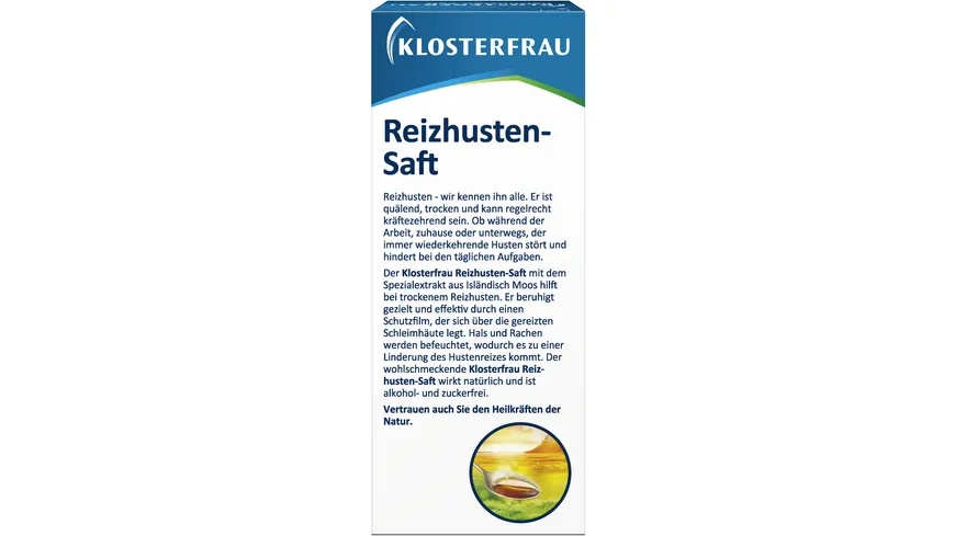Klosterfrau Reizhustensaft 100 ml