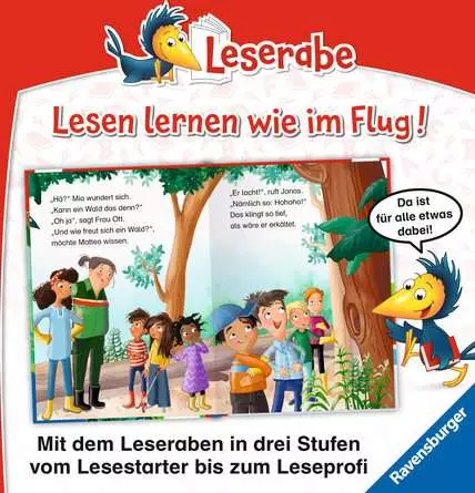Leserabe - 1. Lesestufe: Rettung für den Klassen-Wald