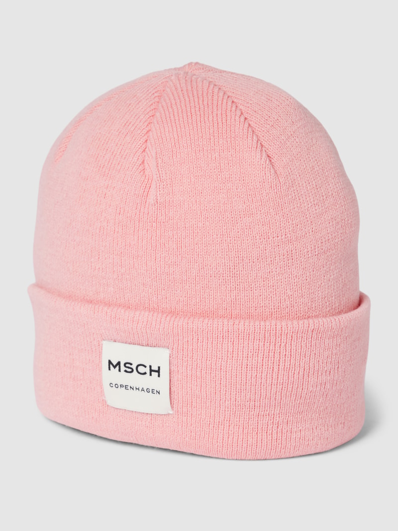 Beanie aus Woll-Mix Modell 'MOJO' in rosa