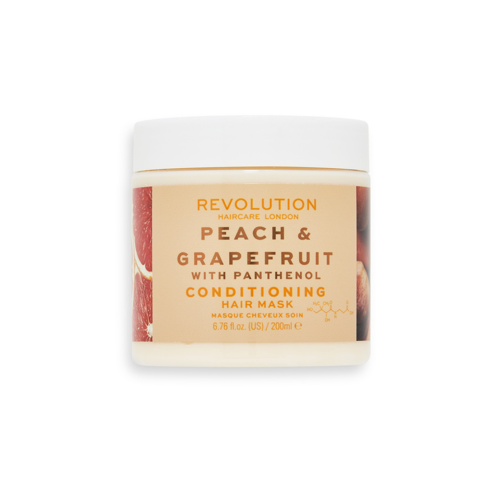 revolution hair Revolution Haircare Shine Peach + Grapefruit with Panthenol Hair Mask Masque