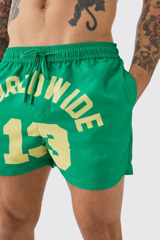 Kurze Worldwide Badehose