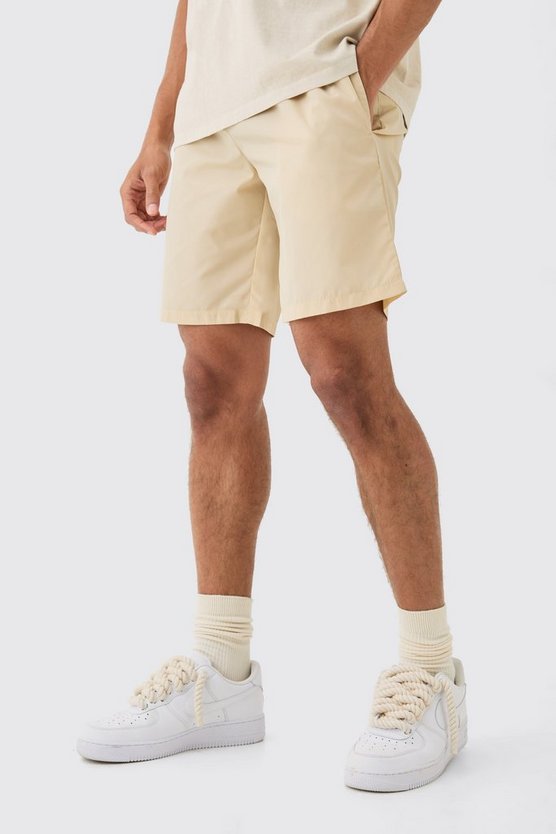 Shorts mit elastischem Bund
