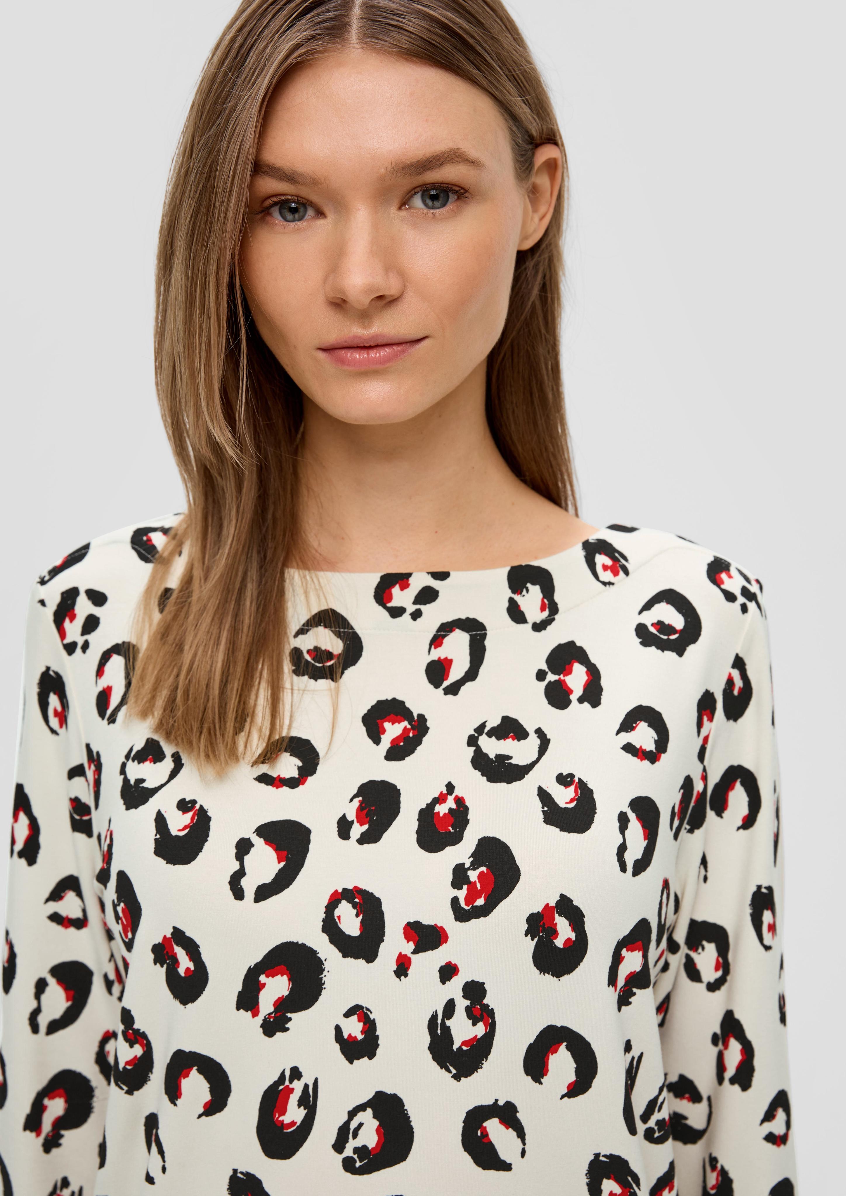 Longsleeve aus Viskosestretch  2139664-82A1