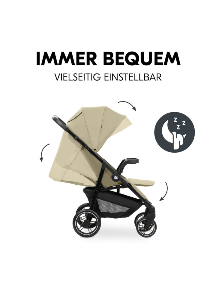 Hauck Buggy Shop N Care 2in1 Travel Set - Oliv in gruen günstig kaufen onesize