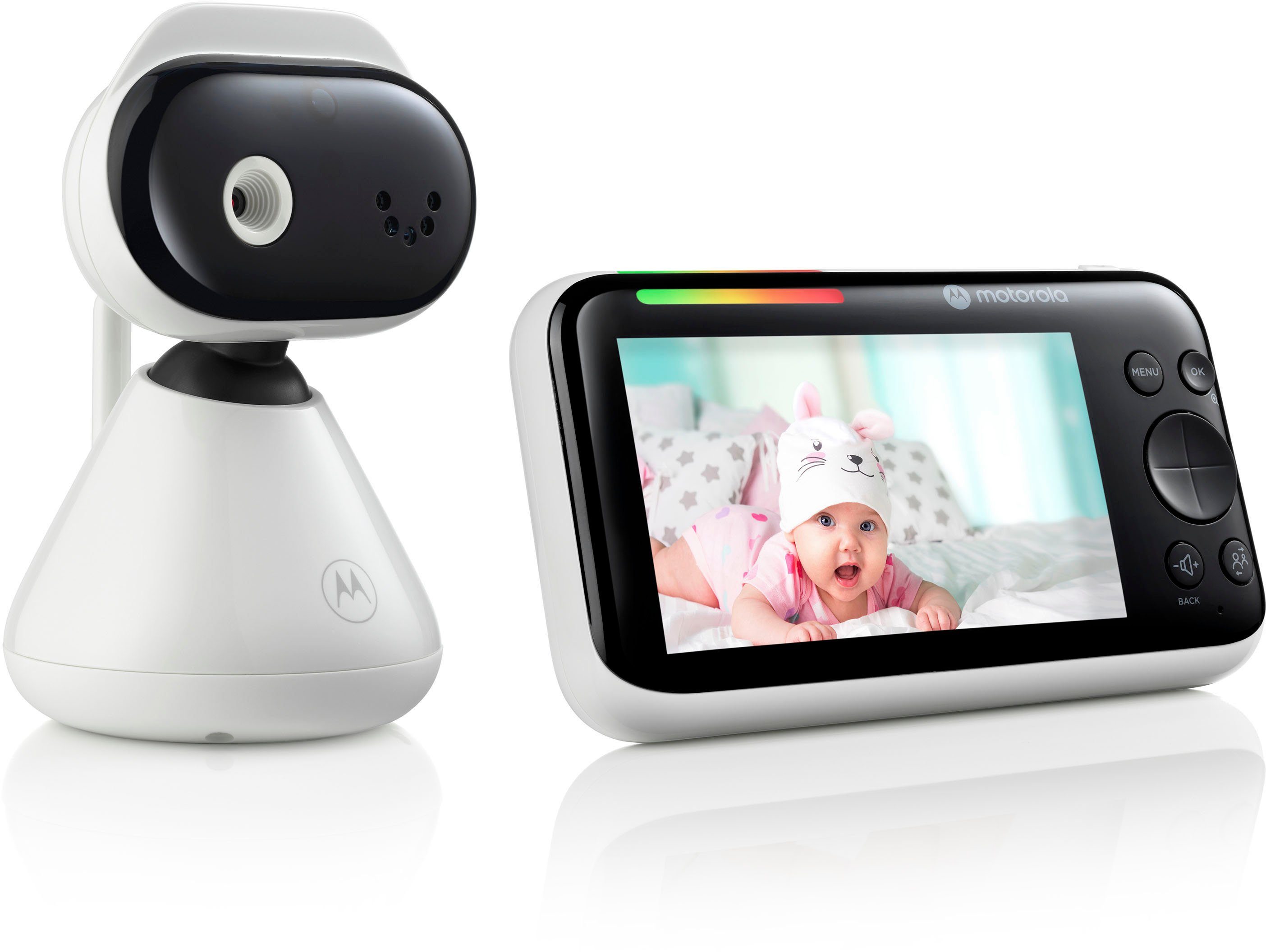 Motorola Babyphone Video Nursery PIP 1500, 5-Zoll-Farbdisplay