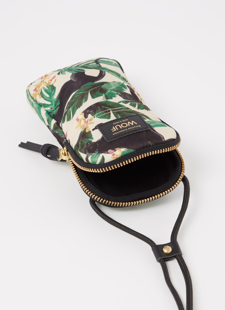 Wouf Yucata crossbody phone case with floral print